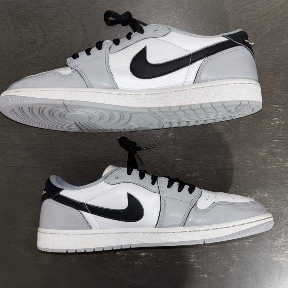 Jordan 1 Low Barons - men’s 11 (scuffs, general wear) - Picture 3 of 8